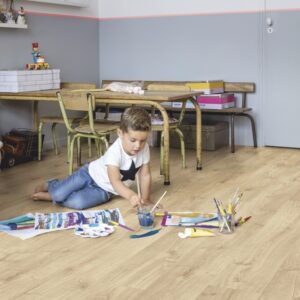 Panele Winylowe Quick-Step PULSE CLICK PLUS Dąb jesienny jasny naturalny PUCP40087