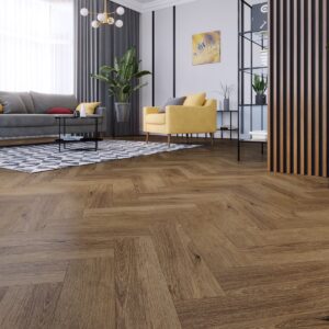 Panele Winylowe Arbiton Amaron Herringbone Dąb Georgetown