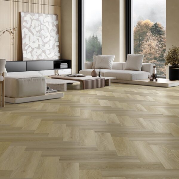 Panele Winylowe Arbiton Amaron Herringbone Acoustic Dąb Johannes