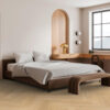 Panele Winylowe Rigid Herringbone - Highland Oak BLOND Aranżacja Panele Winylowe Rigid Herringbone - Highland Oak BLOND Aranżacja