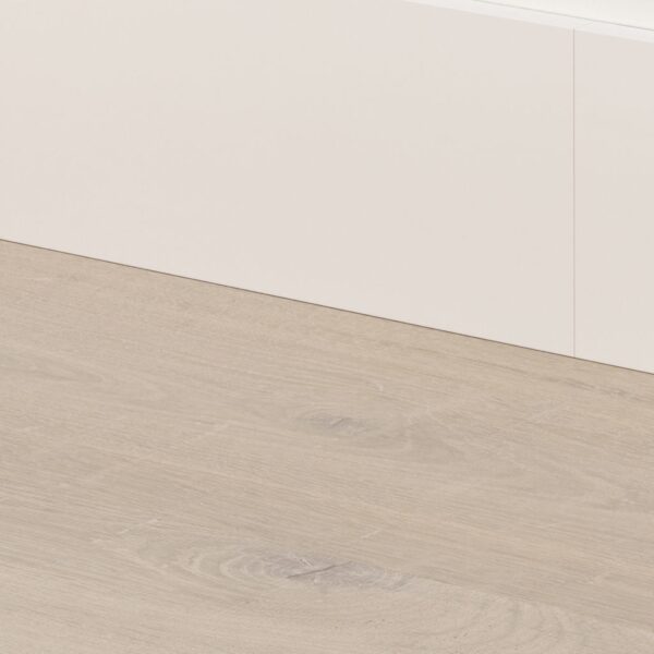 SFTSKCLICKWHITE126-1 Quick-Step Listwa przypodłogowa na klik, biała – 1260×14×100 mm
