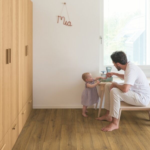 CLM5793-2 Panele Laminowane Quick-Step Classic Dąb brązowy kakao CLM5793