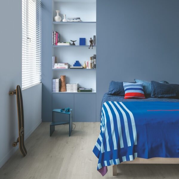 Panele Winylowe Quick-Step Bloom Dąb bawełniany zimno-szary AVMPU40201