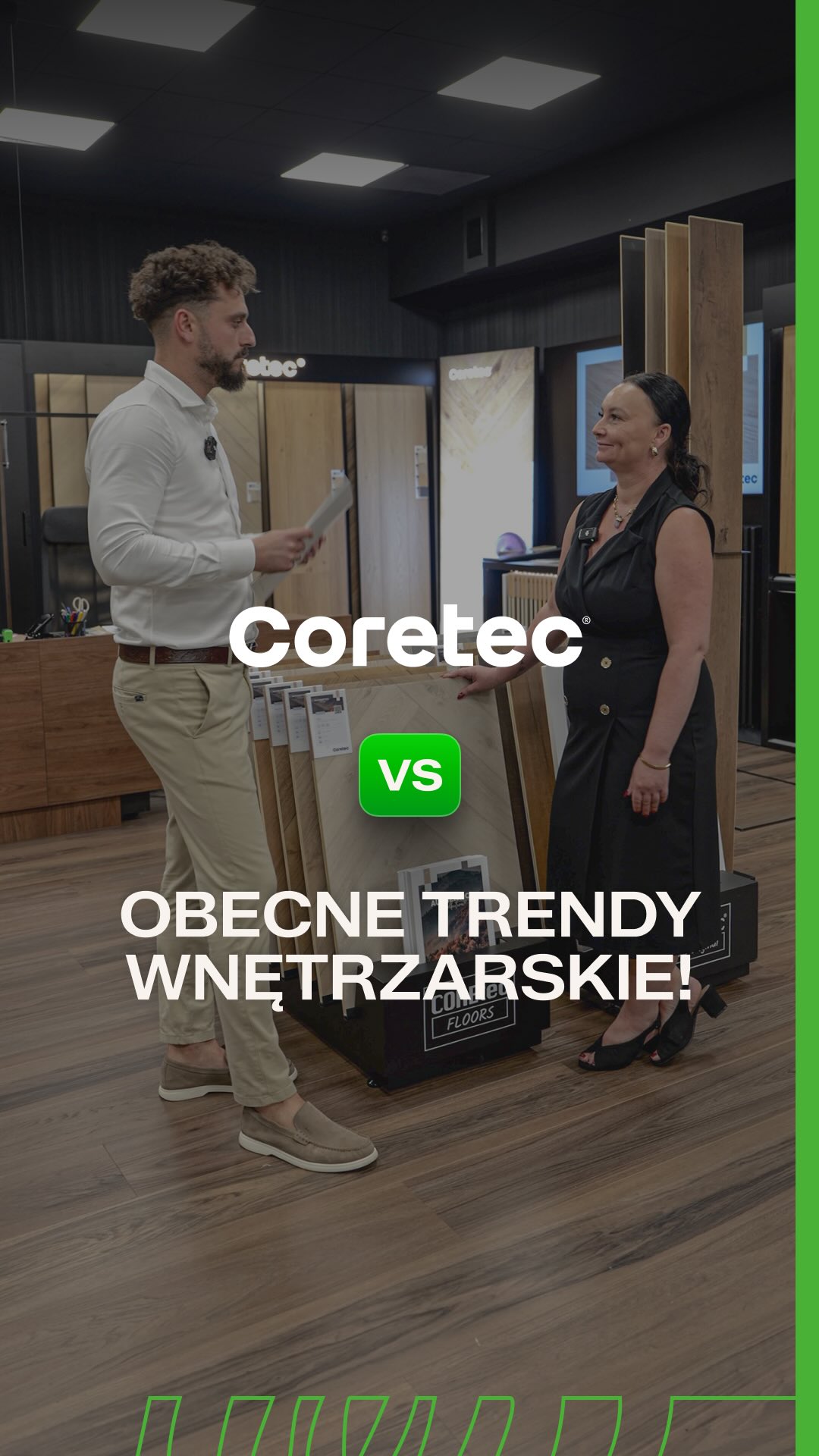 360 wariantów kolorystycznych podłóg? Jest z czego wybierać! 💚 COREtec to szeroka gama dekorów, od naturalnych…